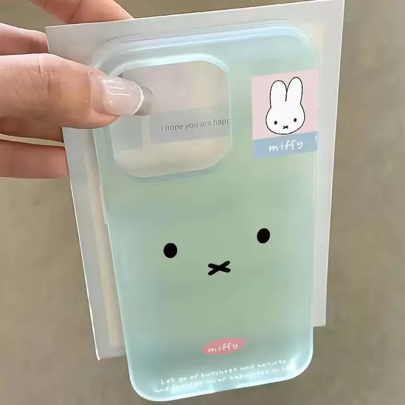Tech Accessories Iphone - Kawaii Chic Miffy Rabbit Translucent Case