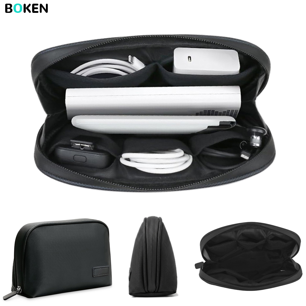 Tech Accessories Travel Case - Lightweight Water Resistant Tech Pouch,Portable Electronic