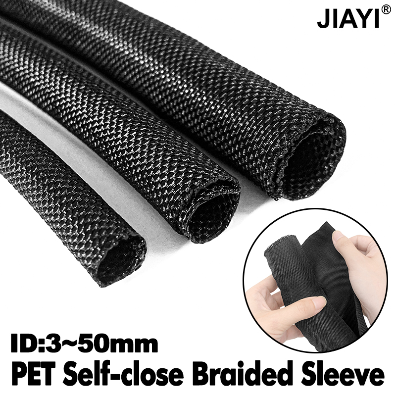 Cable Sleeve Neoprene - Cable Sleeve Self Closing PET Braided