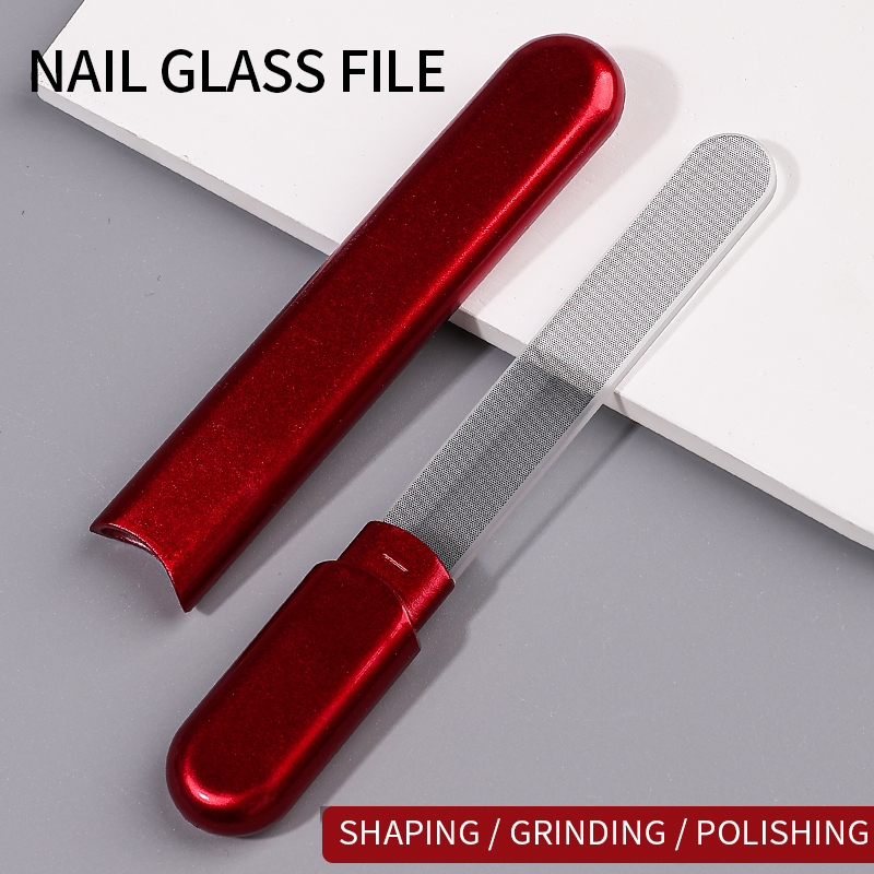Tech Accessories Shop - Professional Glass Nail File Buffer Nano