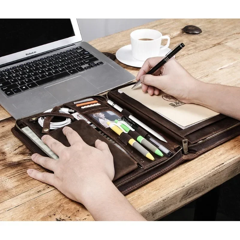 Leather Tablet Storage Bag for - Tech Accessories Types recension och pris
