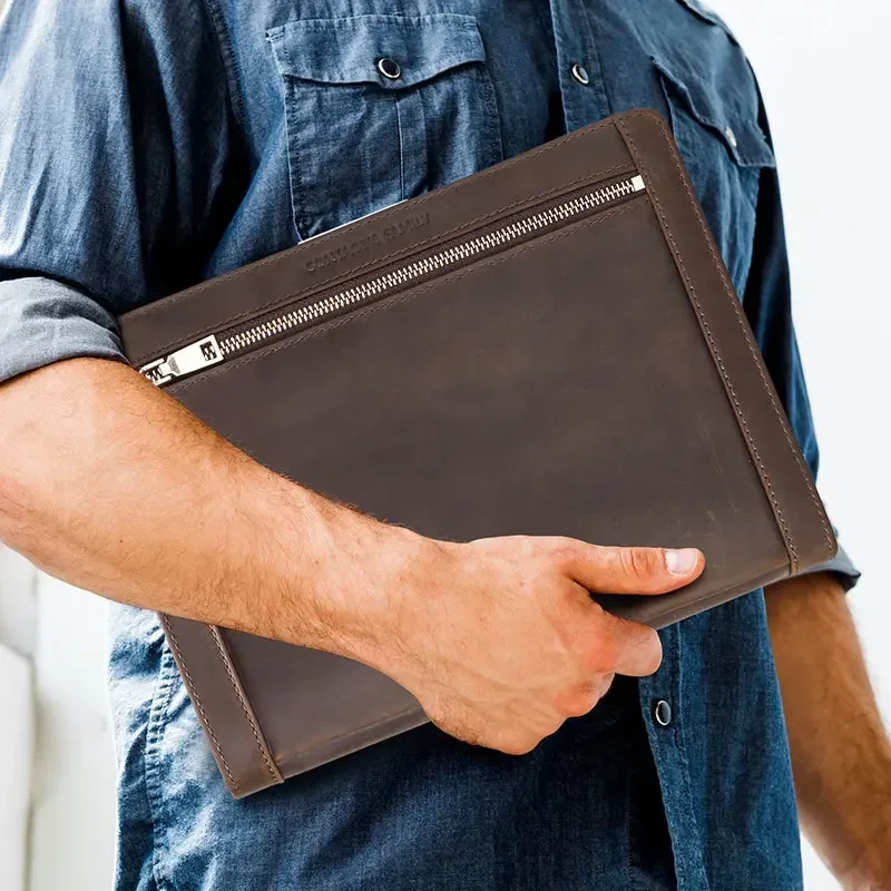 Leather Tablet Storage Bag for - Tech Accessories Types recension och pris