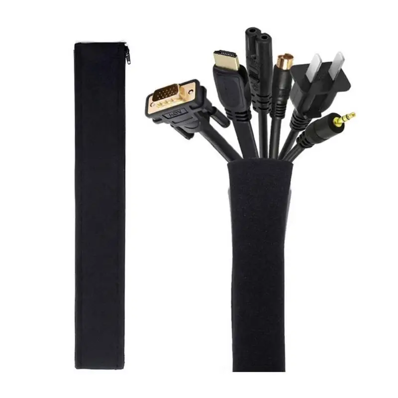 Zipper Cable Sleeve Wire Cable - Cable Sleeve Neoprene recension och pris