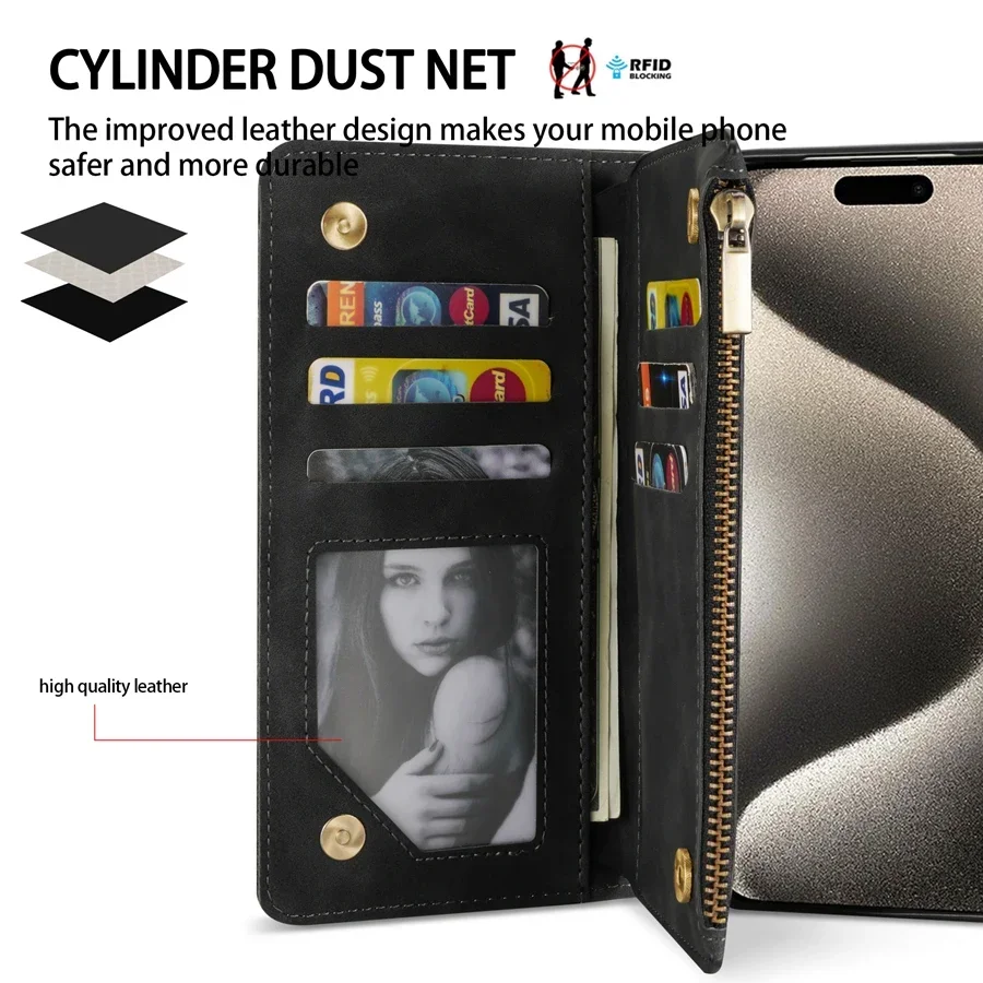Wallet Multi-card Zipper Kicks - Tech Accessories Iphone recension och pris