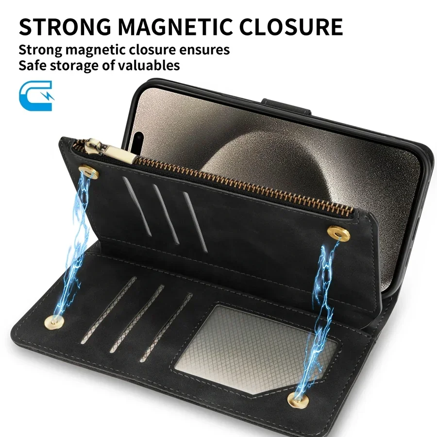 Wallet Multi-card Zipper Kicks - Tech Accessories Iphone recension och pris