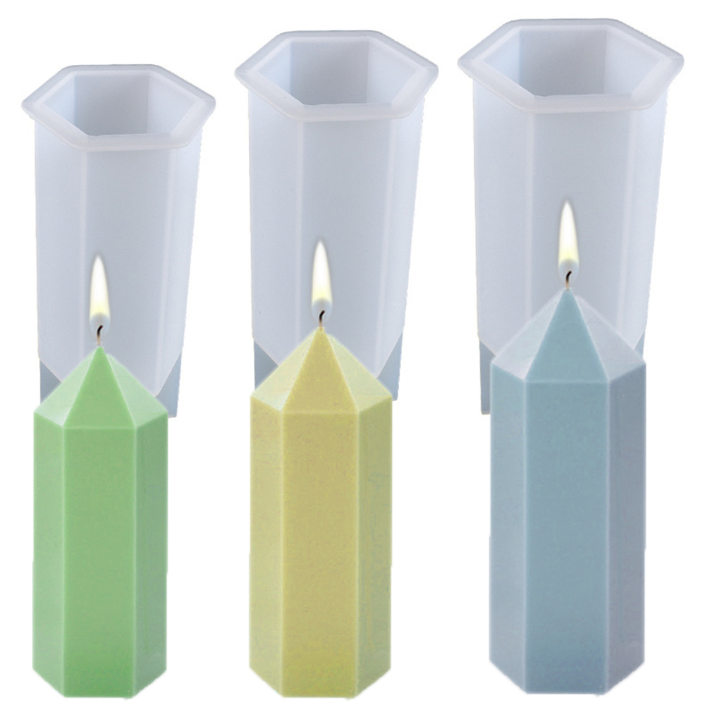 3D Hexagonal Column Candle Mol - Unique Tech Accessories recension och pris