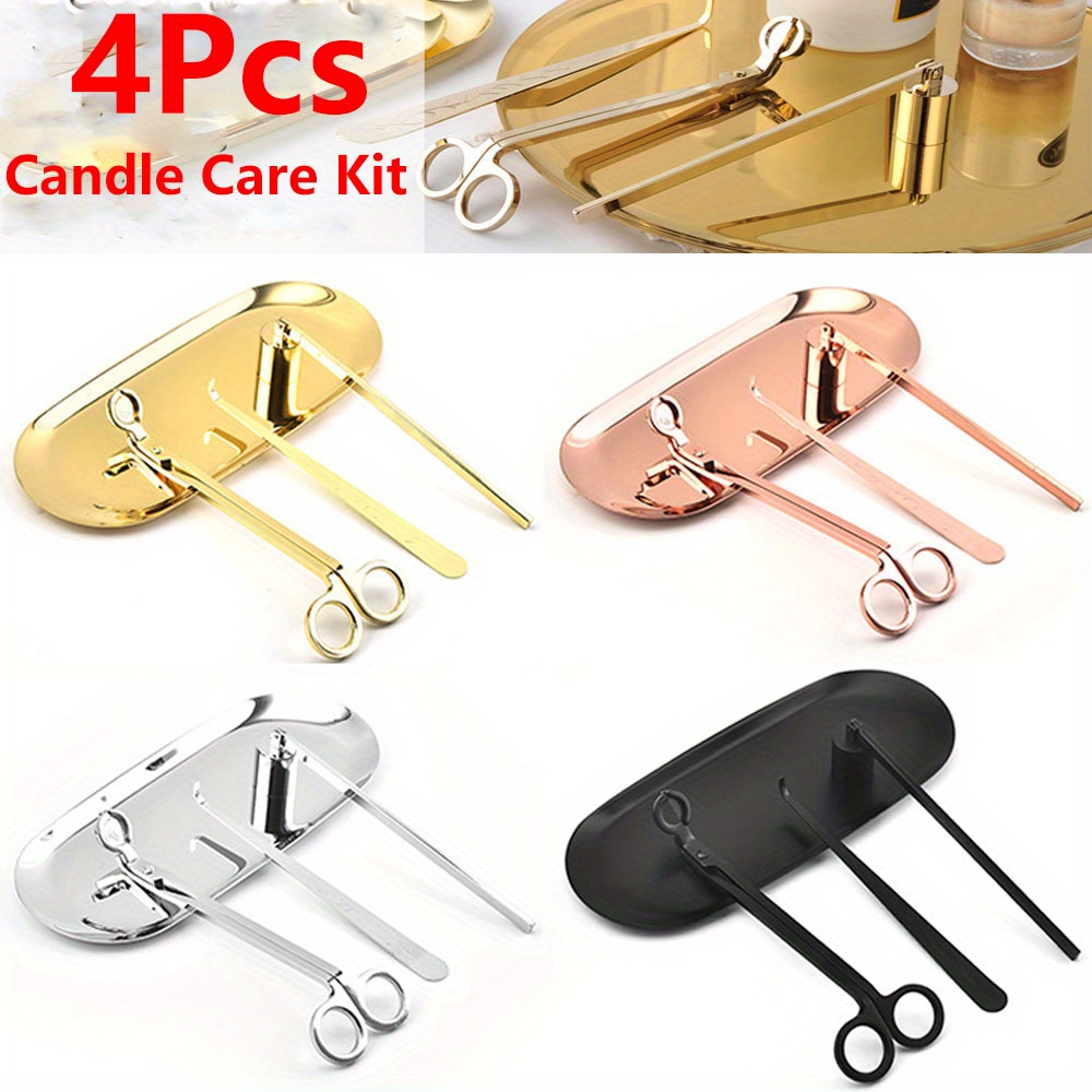 4pcs/set Luxury Candle Care Ki - Unique Tech Accessories recension och pris