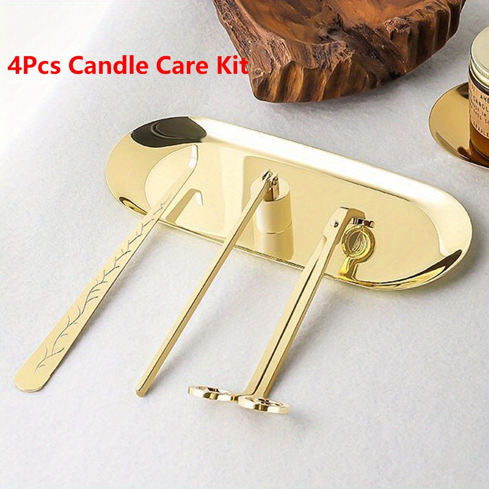 4pcs/set Luxury Candle Care Ki - Unique Tech Accessories recension och pris