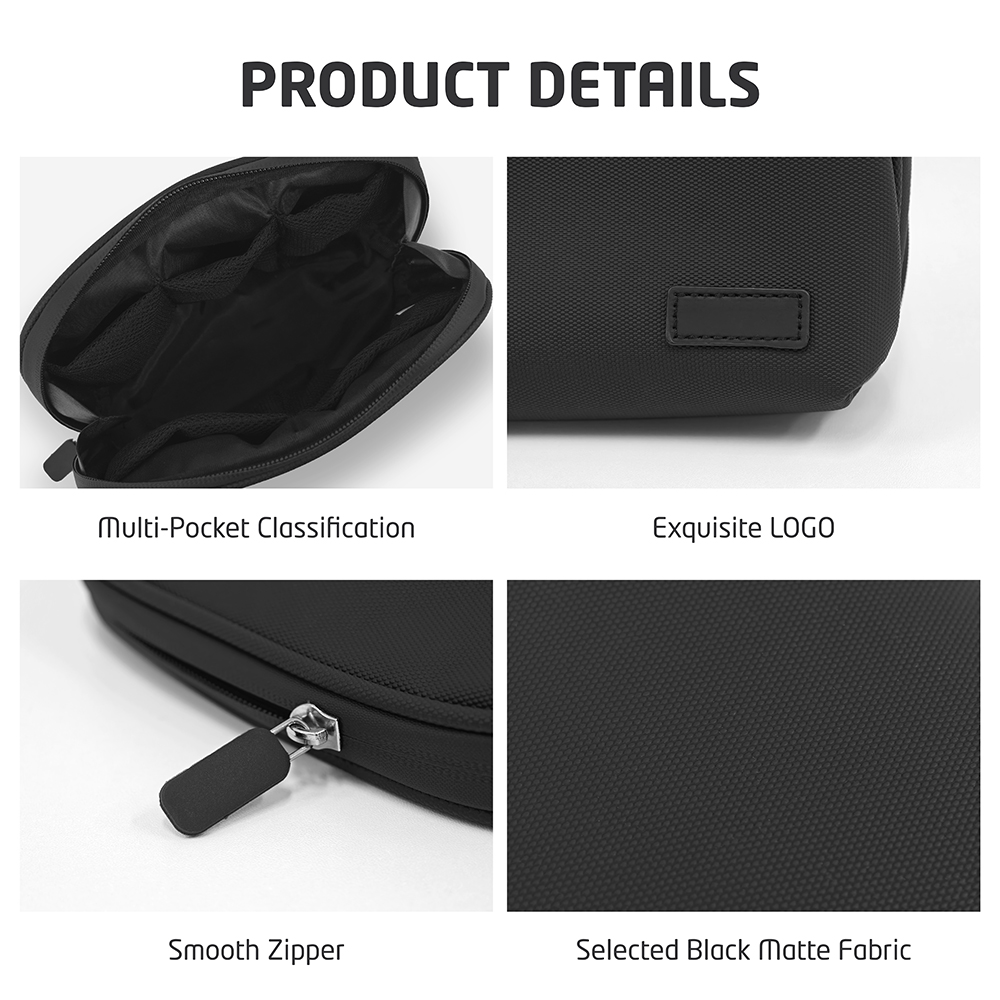 Lightweight Water Resistant Te - Tech Accessories Travel Case recension och pris