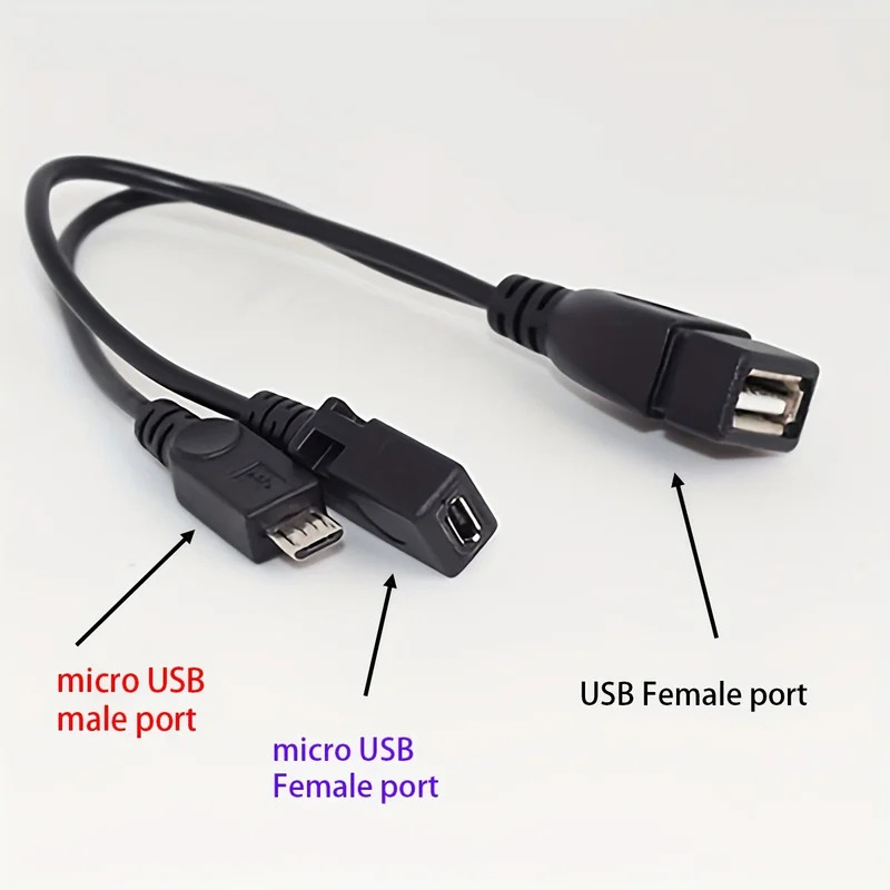 2-in-1 OTG USB to Micro USB Sp - Tech Accessories Shop recension och pris