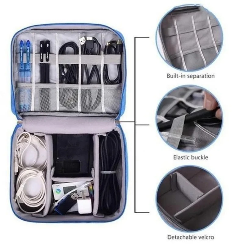 Electronics Organizer Travel C - Tech Accessories Travel Case recension och pris