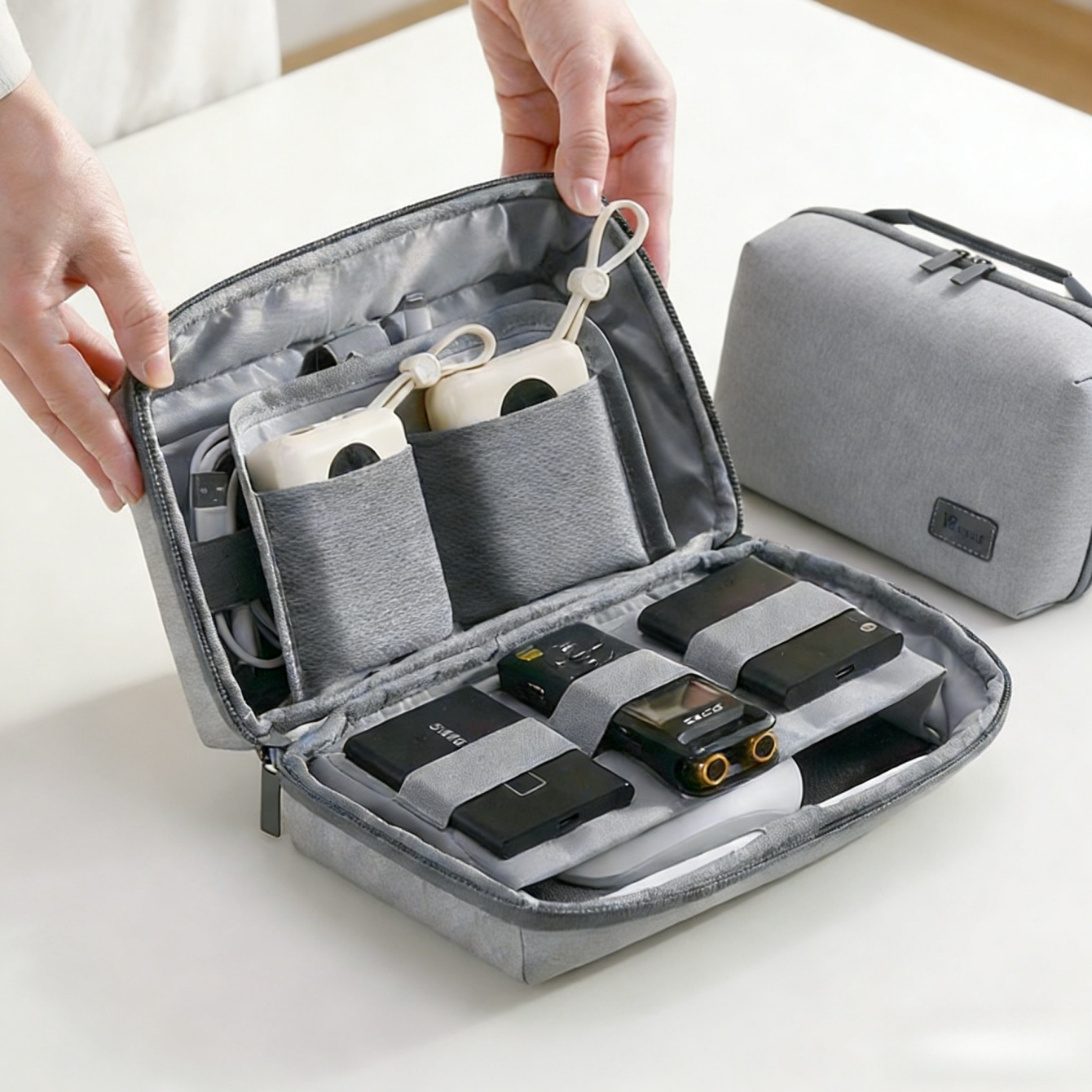 1Pc Electronics Organizer Trav - Tech Accessories Travel Case recension och pris
