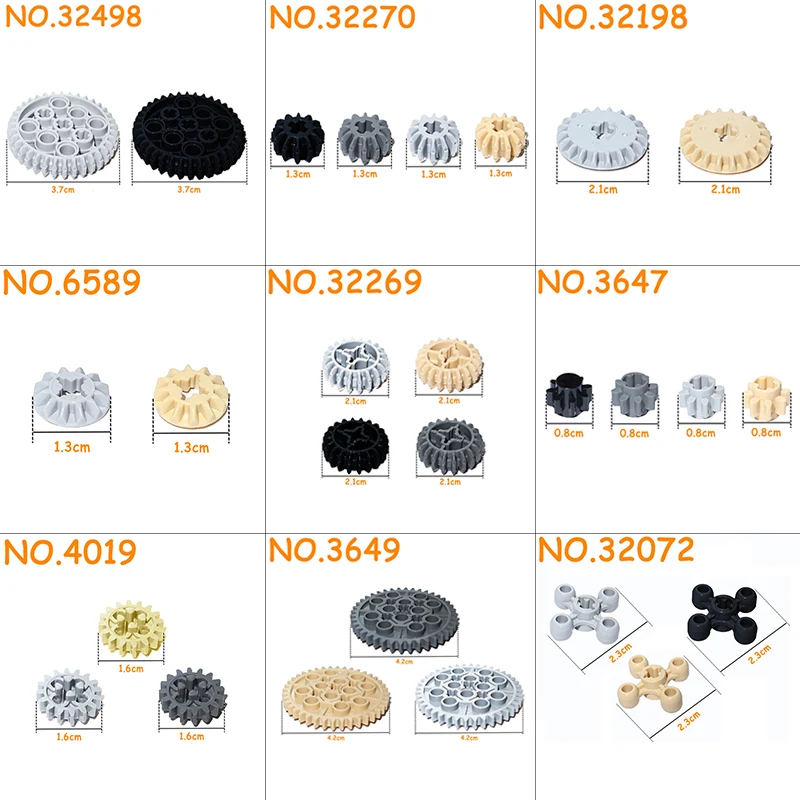MOC Technical Parts Gear Bulk  - Tech Accessories Brands recension och pris