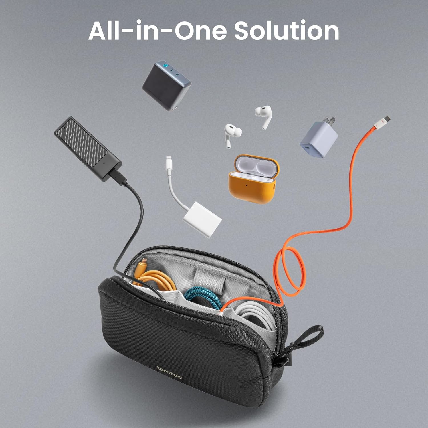 Electronics Organizer Travel C - Tech Accessories Travel Case recension och pris