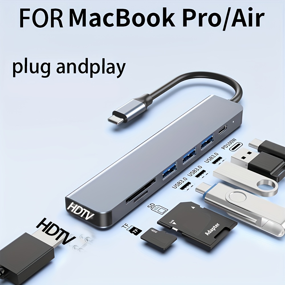 7 in 1 USB C Hub to 4K HDMI-Co - Usb Hub 7 Port recension och pris