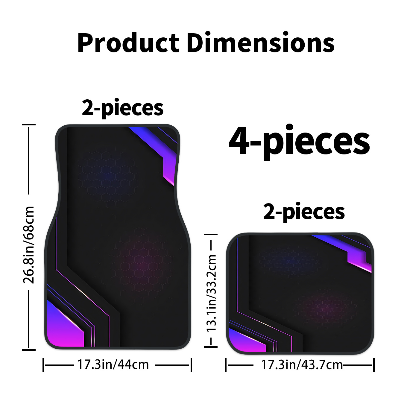 4pcs 2D High-Tech Geometric Pa - Tech Protect Accessories recension och pris