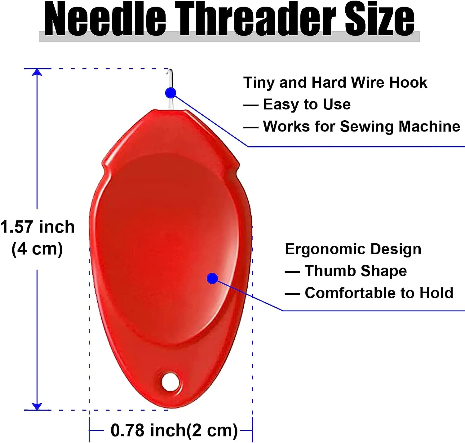 10Pcs Easy Automatic Needle Th - Unique Tech Accessories recension och pris