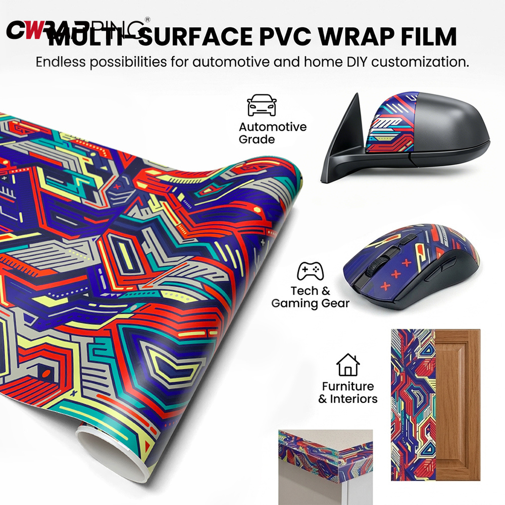 Vinyl Wrap Film Retro Cyber Te - Accessories Tech Pack recension och pris