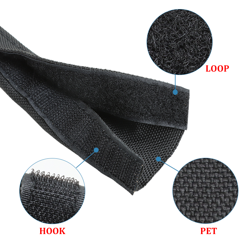 Black ID 16mm - 100mm Cable Sl - Cable Sleeve Neoprene recension och pris
