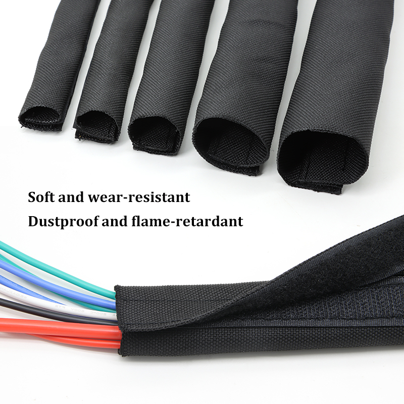 Black ID 16mm - 100mm Cable Sl - Cable Sleeve Neoprene recension och pris