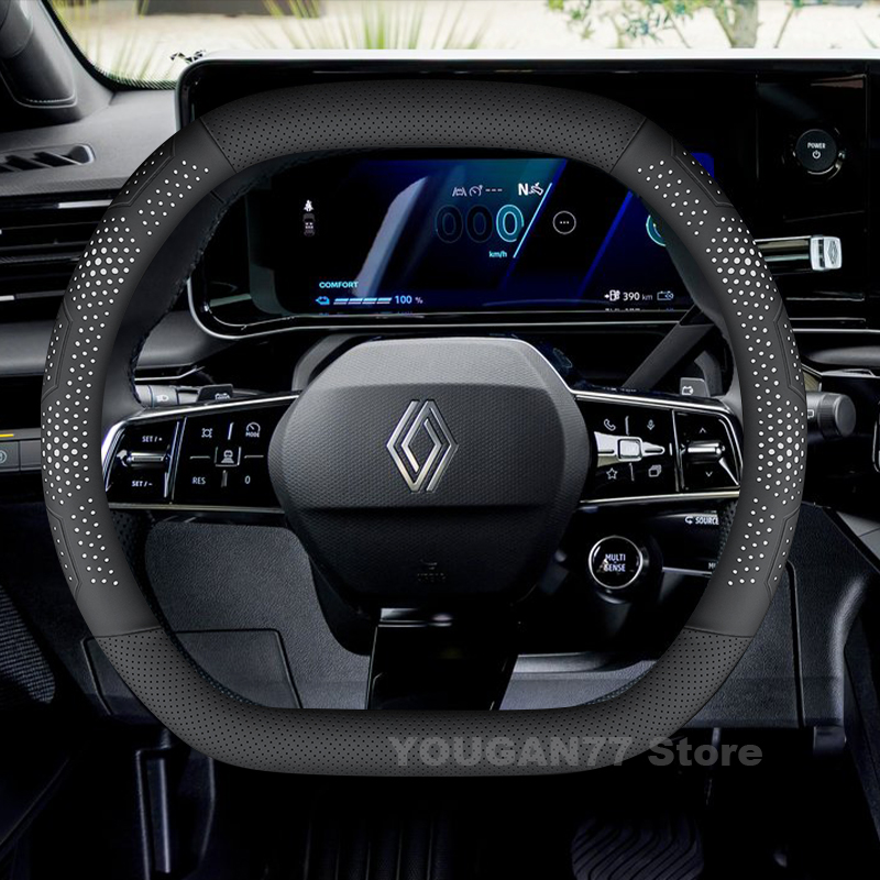 Car Leather Steering Wheel Cov - Tech Accessories Types recension och pris