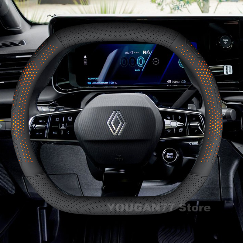 Car Leather Steering Wheel Cov - Tech Accessories Types recension och pris