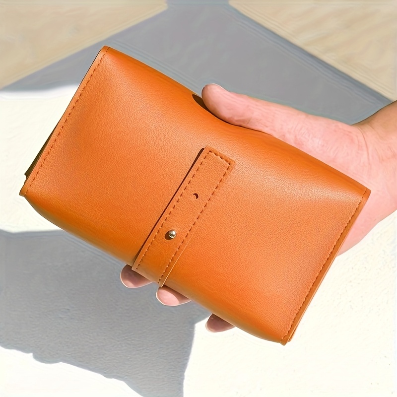 1pc PU Leather Multi-Compartme - Tech Accessories Travel Case recension och pris