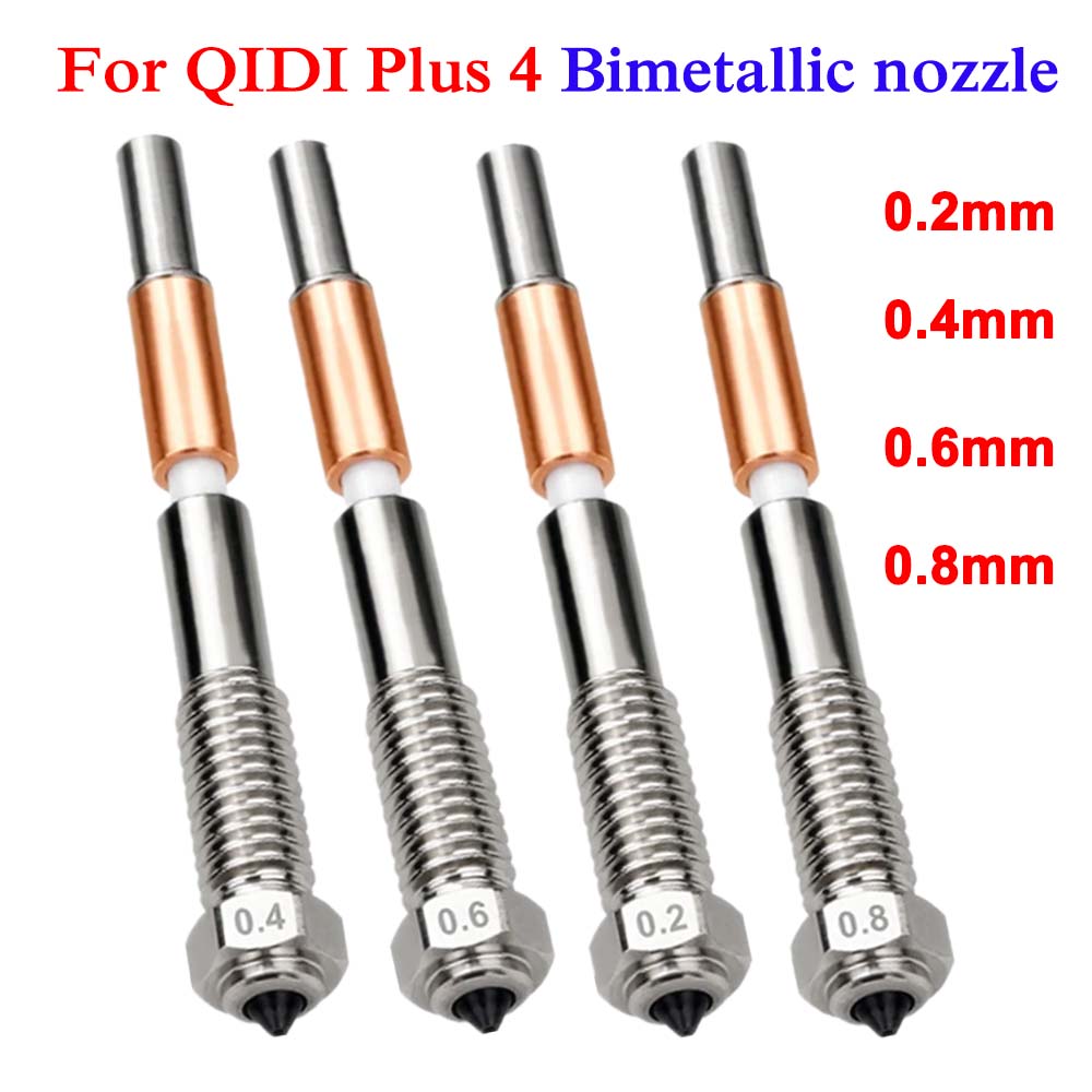 For QIDI Plus 4 Bimetal Nozzle - Tech Accessories Shop recension och pris