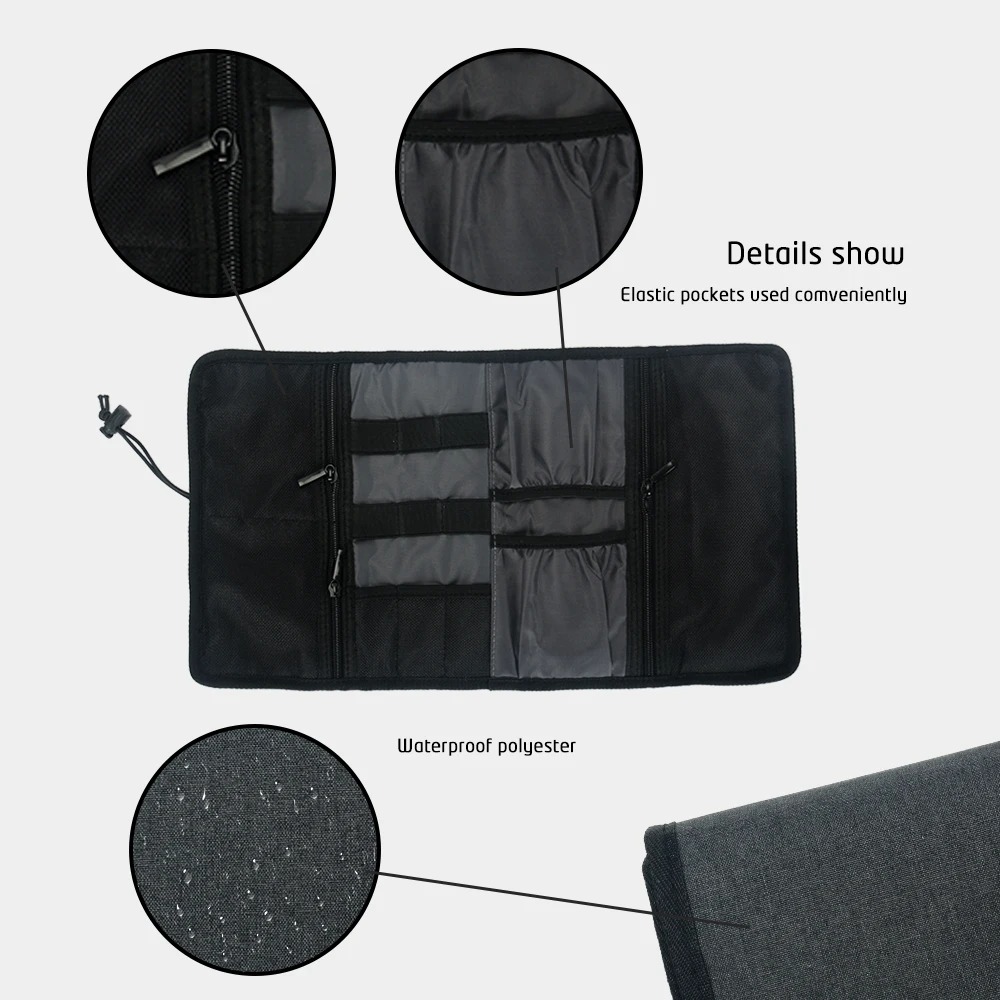 Electronic Organizer Cord Pouc - Tech Accessories Travel Case recension och pris