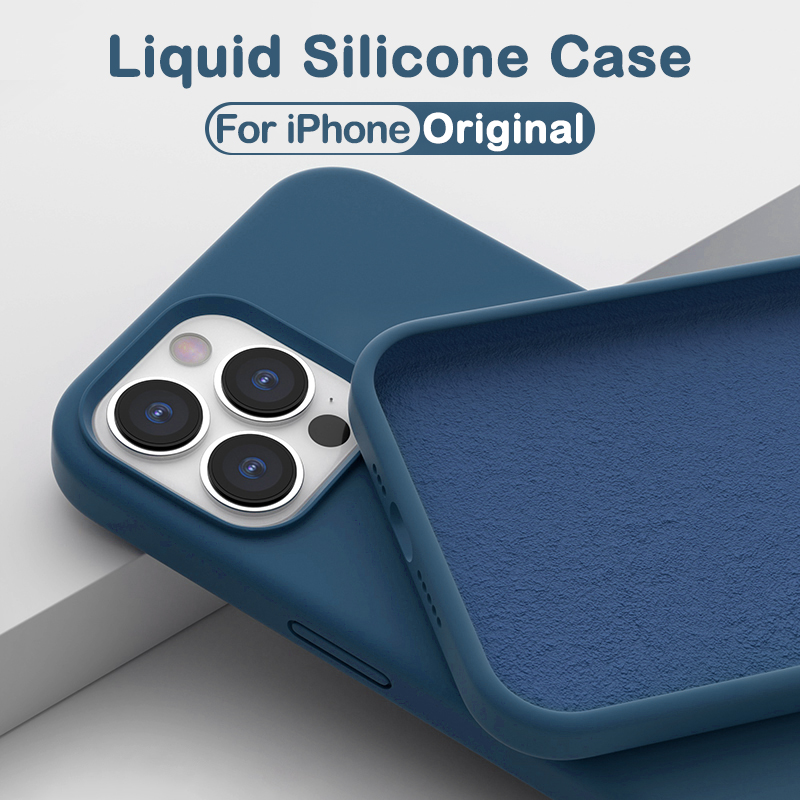Original Liquid Silicone Case  - Tech Accessories Iphone recension och pris
