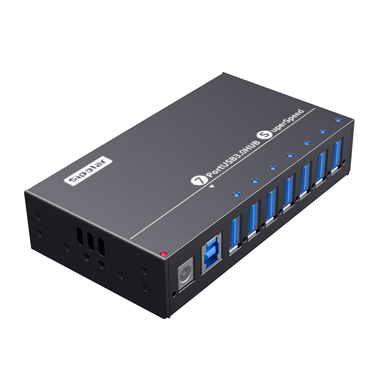 A-173 Sipolar 7 Port Usb Hub 3 - Usb Hub 7 Port recension och pris