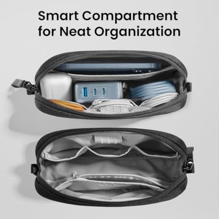 Electronics Organizer Travel C - Tech Accessories Travel Case recension och pris