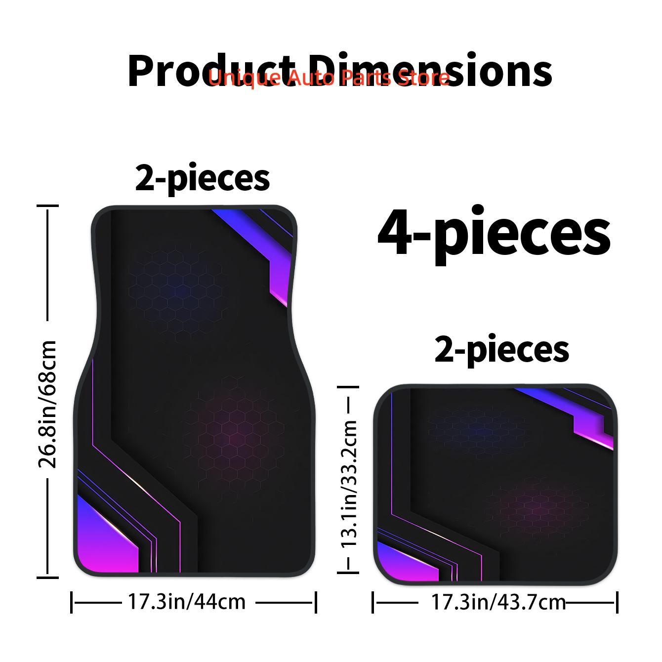 4pcs 2D High-Tech Geometric Pa - Tech Protect Accessories recension och pris