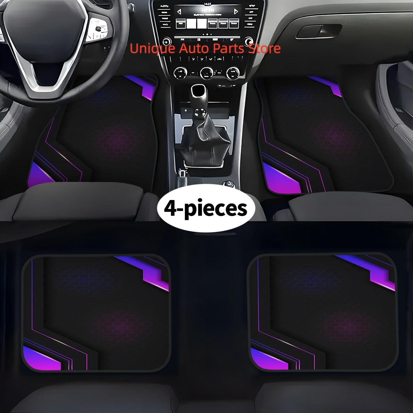 4pcs 2D High-Tech Geometric Pa - Tech Protect Accessories recension och pris