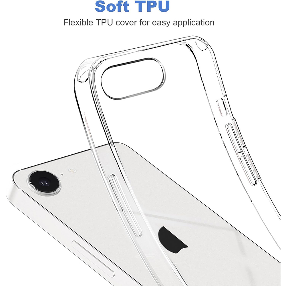 Case Clear For iPhone 16e 16 E - Tech Accessories Iphone recension och pris