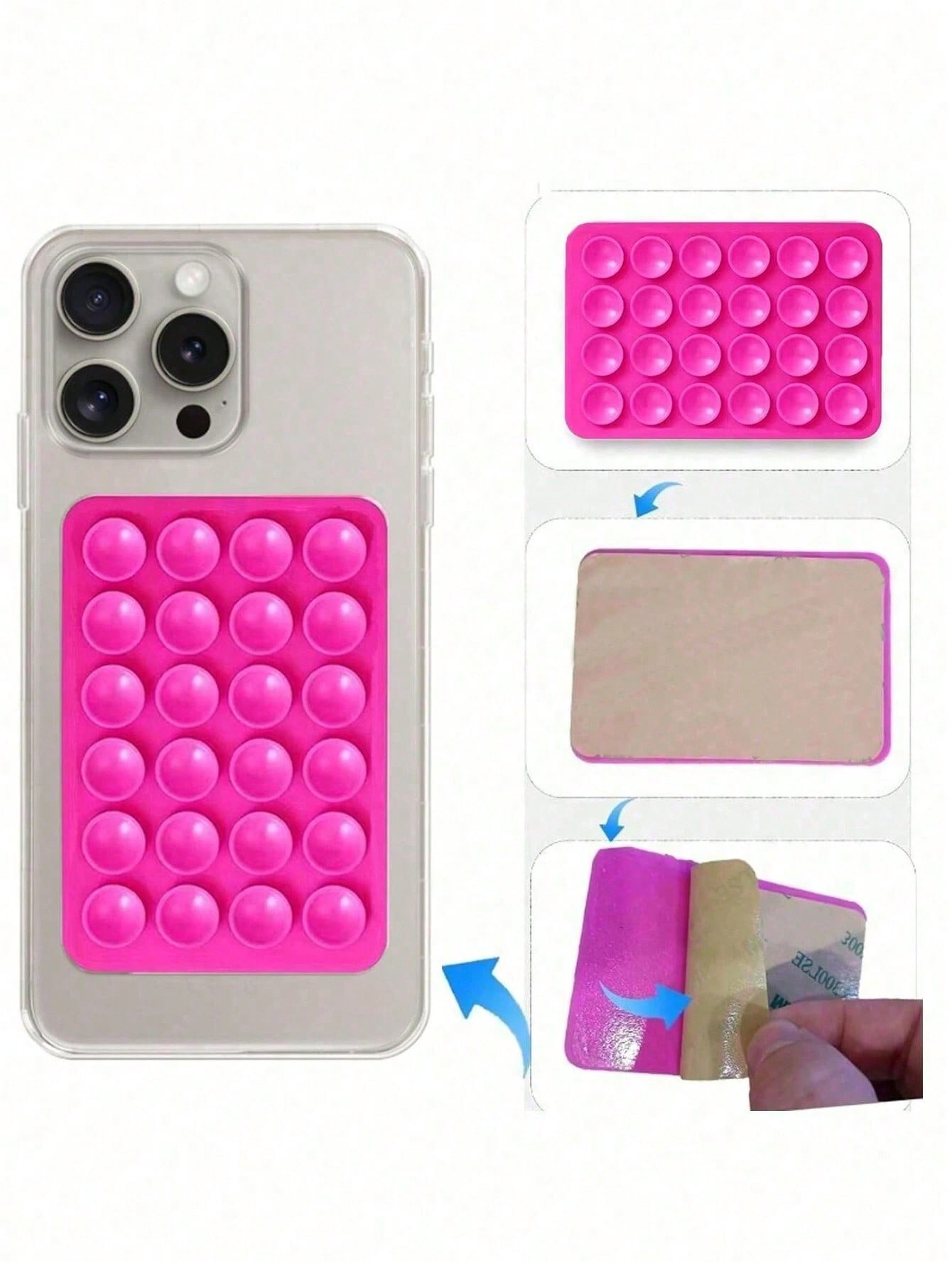 Silicone Suction Cup Square Ph - Tech Accessories Iphone recension och pris